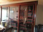 grote boekenkast in kerselaar, Maison & Meubles, Armoires | Bibliothèques, Comme neuf, 200 cm ou plus, Cerisier, Enlèvement