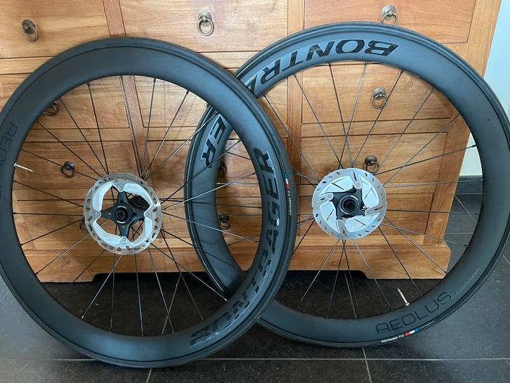 Bontrager Aeolus elite 50 TLR Disc Carbon, Fietsen en Brommers, Fietsonderdelen, Zo goed als nieuw, Ophalen