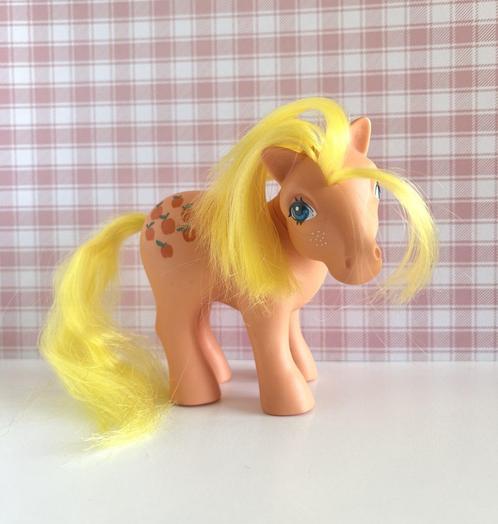 Figurine Mon Petit Poney Pomme (Applejack) G1, Kinderen en Baby's, Speelgoed | My Little Pony, Gebruikt, Ophalen of Verzenden