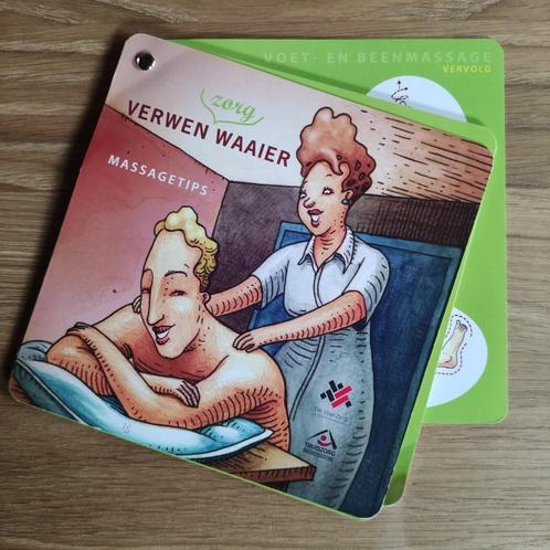 Verwen zorgwaaier - Massagetips, Boeken, Hobby en Vrije tijd, Zo goed als nieuw, Ophalen of Verzenden