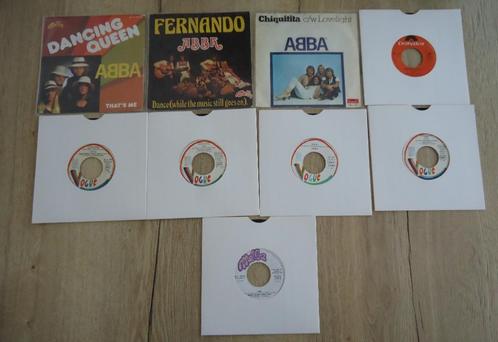 Part 171 -  9 Singeltjes van "Abba", CD & DVD, Vinyles Singles, Utilisé, Single, Dance, 7 pouces, Enlèvement ou Envoi