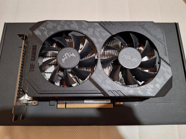 ASUS TUF GTX 1660 SUPER 6 GB PC (OPNIEUW PLAKKEN), Computers en Software, Videokaarten, Zo goed als nieuw, Ophalen of Verzenden