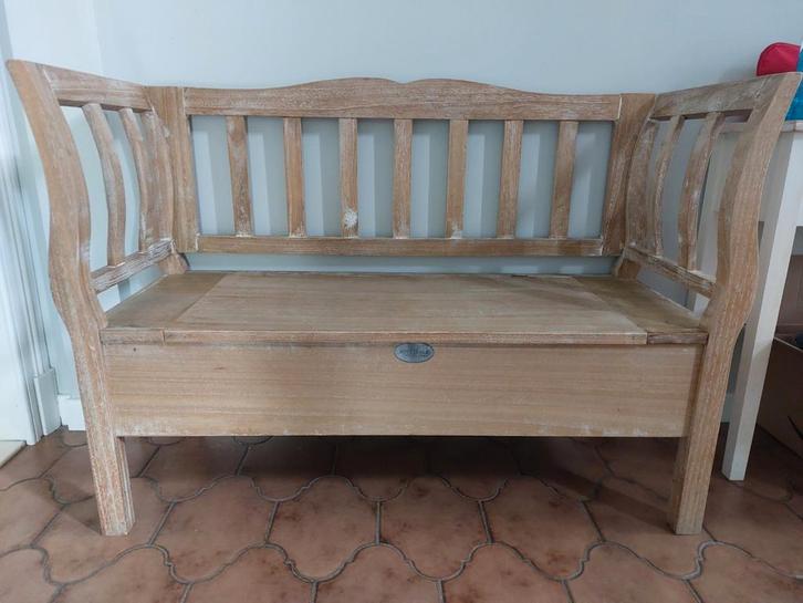 Banc en bois Riverdale, Maison & Meubles, Maison & Meubles | Autre, Comme neuf, Enlèvement