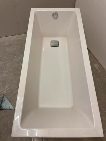 Acryl bad fims 170-75-48 cm wit inclusief poten, Enlèvement, Utilisé, Avec baignoire