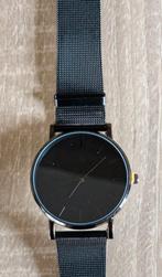 NIEUW! Strakke zwarte horloge. Niet gebruikt., Ophalen of Verzenden, Nieuw
