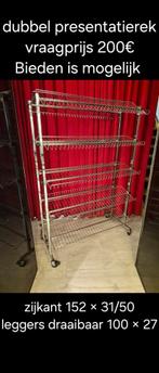 Dubbelzijdig presentatierek, Ophalen