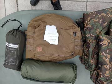 DD tarp xl en S bushmen deken en bushcraft satchel beschikbaar voor biedingen