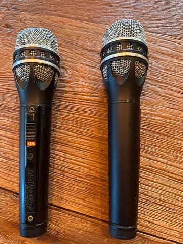 Sennheiser profipower microfoons 2 stuks 