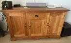 volhouten Teak kast, Ophalen, Gebruikt, 100 tot 150 cm, Degelijk en Tijdloos