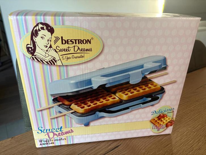 Bestron Wafelijzer NIEUW, Elektronische apparatuur, Wafelijzers, Nieuw, Ophalen of Verzenden