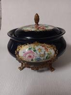 Porseleinen pot A.C.F. Décor bleu sèvres, Ophalen of Verzenden