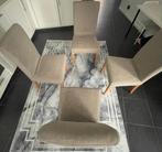4 stoelen, Huis en Inrichting, Stoelen, Ophalen, Zo goed als nieuw, Vier