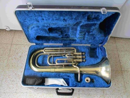 Bariton Yamaha YBH301, Muziek en Instrumenten, Blaasinstrumenten | Overige, Gebruikt, Koperblazer, Met koffer of draagtas, Ophalen of Verzenden