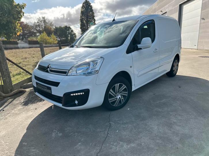 Citroen Berlingo 1,6hdi Automaat 100pk /3zit, Auto's, Bestelwagens en Lichte vracht, Bedrijf, ABS, Citroën, Diesel, Automaat, Wit