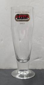 Voormalig bierglas Brasserie Lust Courtrai werd in 1968 gesl, Ophalen of Verzenden, Zo goed als nieuw