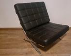 Barcelona chair XL zwart, Huis en Inrichting, Ophalen, Zo goed als nieuw