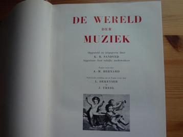  De Wereld der Muziek van K.B.Sandved beschikbaar voor biedingen