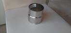Kachelbuis stoofbuis 1 inox raccord verloop koppeling 100mm, Ophalen of Verzenden, Nieuw