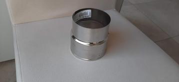 Kachelbuis stoofbuis 1 inox raccord verloop koppeling 100mm beschikbaar voor biedingen