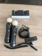 PlayStation Move set –2 controllers + camera+ charging dock, Ophalen of Verzenden, Zo goed als nieuw