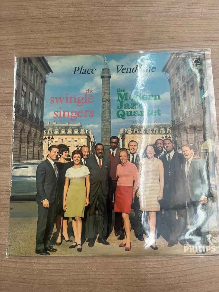 THE SWINGLE SINGERS - PLACE VENDOME, Cd's en Dvd's, Vinyl | Jazz en Blues, Gebruikt, Jazz, 1960 tot 1980, Verzenden