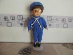 Poupée en bleu - vêtements tricotés maison, Ophalen, Pop