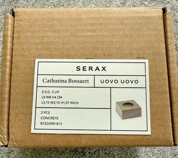 Serax Uovo by Catharina Bossaert eierdopje Concrete, Enlèvement, Neuf