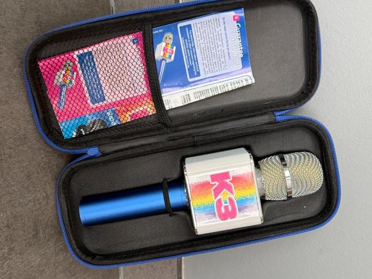 K3 microfoon, Muziek en Instrumenten, Microfoons, Gebruikt, Overige typen, Draadloos, Ophalen