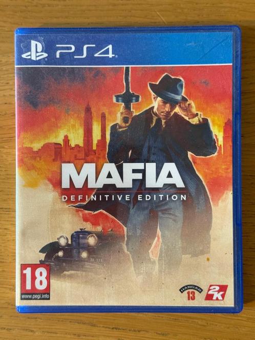 Mafia: Definitive Edition – PS4 (ook speelbaar op PS5), Games en Spelcomputers, Games | Sony PlayStation 4, Gebruikt, 1 speler