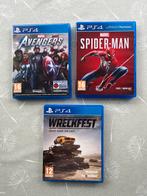 Playstation 4 games (Marvel - Wreckfest), Comme neuf, À partir de 3 ans, 2 joueurs, Aventure et Action