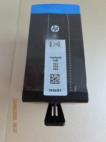 HP 924 XL zwart cartridge Voor instant ik Datum: 2026/07 Voo beschikbaar voor biedingen