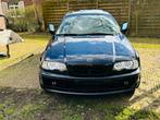 BMW 318CI COUPE AUTOMAAT OPENDK 180000KM, Auto's, Automaat, Beige, Blauw, Leder