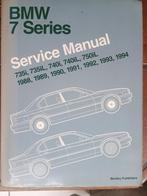 Onderhoudshandleiding voor de BMW 7-SERIE, Boeken, Auto's | Boeken, Ophalen of Verzenden, Zo goed als nieuw, BMW, Divers