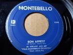 Al Verlane ‎– Bon Appétit / Montebello Blues '7, Gebruikt, 7 inch, Single, Ophalen of Verzenden
