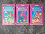 Video's VHS Walt Disney's 'de kleine Zeemeermin' 1, 2, 3, Cd's en Dvd's, Ophalen of Verzenden, Zo goed als nieuw