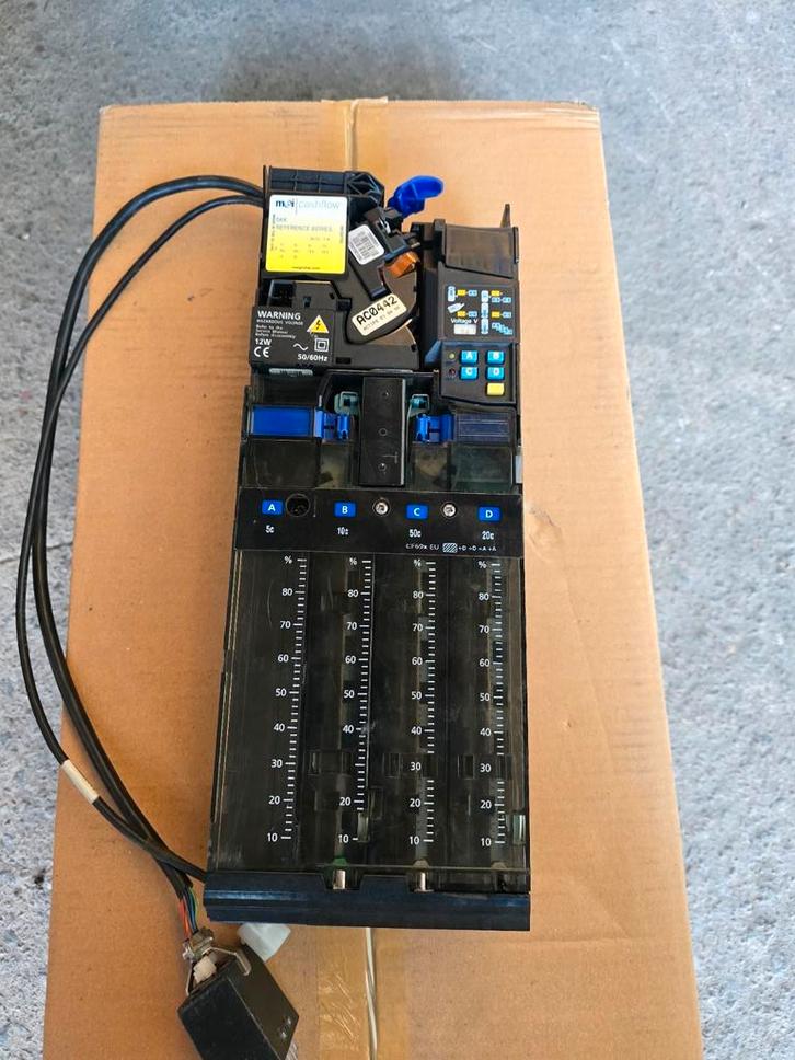 TE KOOP: MEI Cashflow 5XX Muntwisselaar - Ref. ACC 1.4, Computers en Software, Harde schijven, Zo goed als nieuw, Ophalen