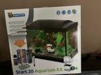 Aquarium kit zwart, Dieren en Toebehoren, Ophalen, Zo goed als nieuw, Leeg aquarium