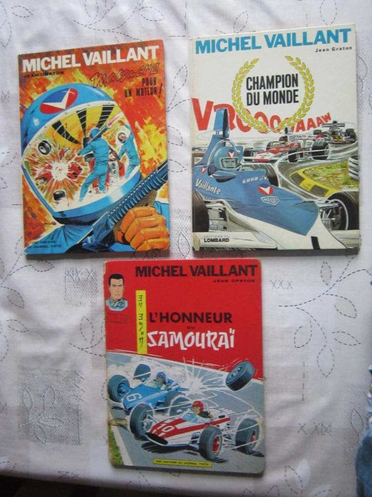 bd 3 michel vaillant adam d, Boeken, Stripverhalen, Gelezen, Meerdere stripboeken, Ophalen