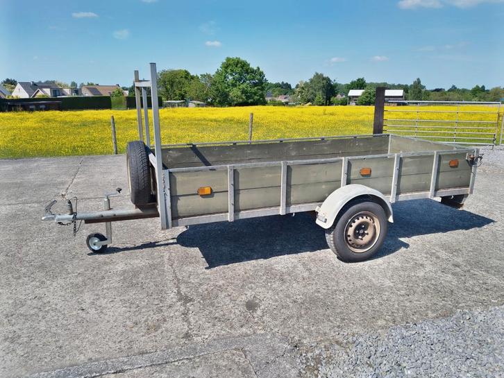 Propere remork met enkel as, Doe-het-zelf en Bouw, Transportwagens, Ophalen