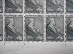 timbre planche 1955, Timbres & Monnaies, Timbres | Europe | Belgique, Enlèvement ou Envoi