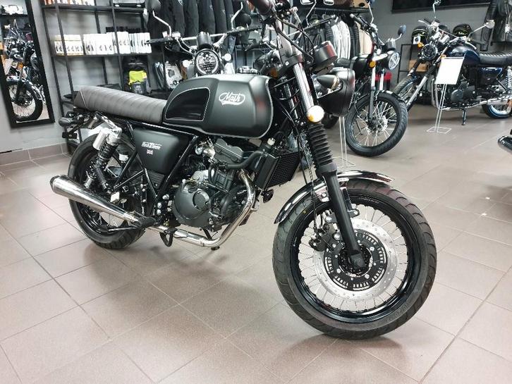 Mash Black Seven 125cc, Motoren, Motoren | Mash, Bedrijf, Overig, 11 kW of minder, Minimaal motorrijbewijs A1, 1 cilinder, ABS
