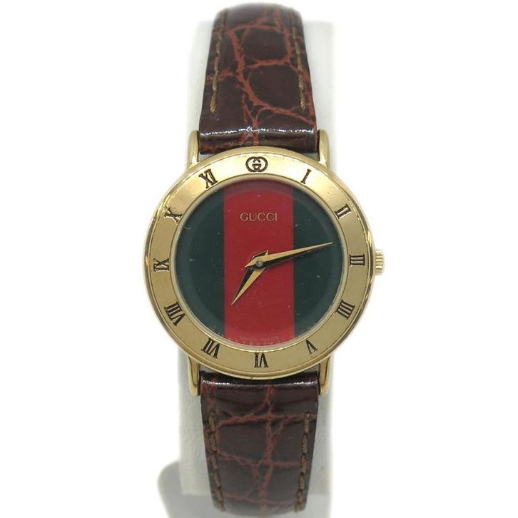 Vintage Gucci Swiss Made horloge – originele band – 3000.2.L, Handtassen en Accessoires, Horloges | Antiek, Polshorloge, Overige merken