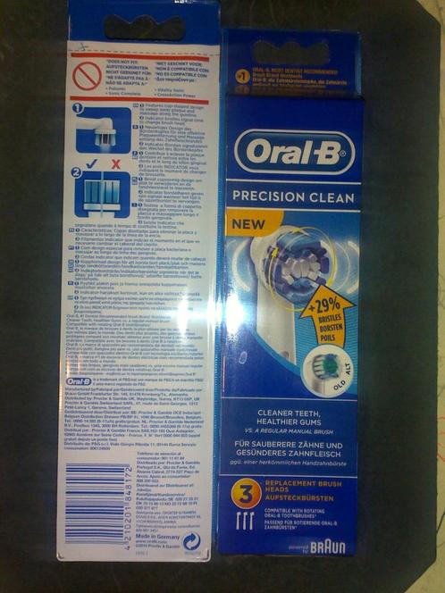 Oral-B: 6 Precision Clean borstels (origineel!) :€ 11,00, Handtassen en Accessoires, Uiterlijk | Mondverzorging, Nieuw, Opzetborstel