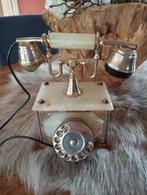Téléphone classique en marbre des années 1960, Antiquités & Art, Curiosités & Brocante, Enlèvement ou Envoi