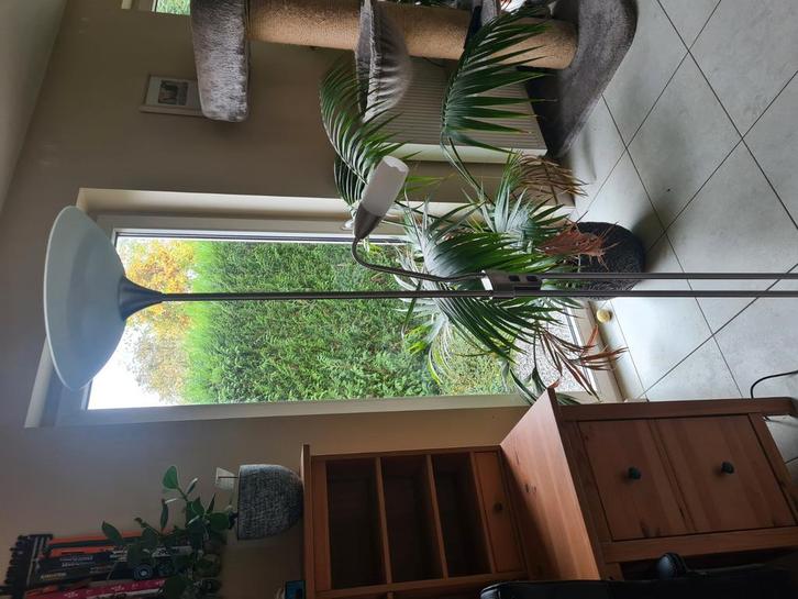 Staande lamp, Huis en Inrichting, Lampen | Vloerlampen, Zo goed als nieuw, 150 tot 200 cm, Kunststof, Ophalen