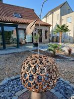 tuinbeeld & hoefijzeren appel & hoog 180 cm & breed 80 cm, Ophalen, Nieuw, Metaal, Abstract beeld
