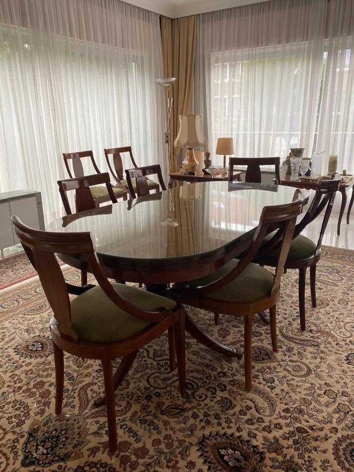salle à manger, Maison & Meubles, Salles à manger complètes, Comme neuf, 8 chaises ou plus, Enlèvement