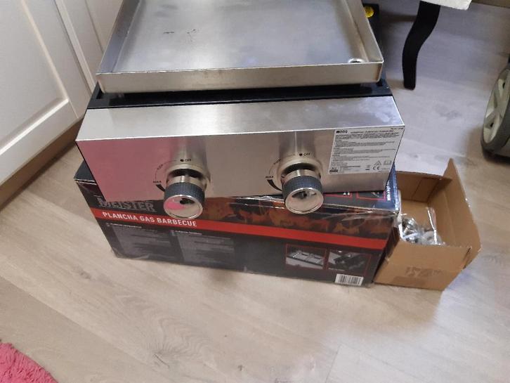 gas plancha - grill, Tuin en Terras, Gasbarbecues, Gebruikt, Ophalen