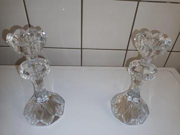 Set van 2 vintage Mikasa pirouette kandelaars te koop beschikbaar voor biedingen