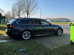 Bmw 520d M Sportpakket Automaat!!!!, Auto's, Parkeersensor, Euro 6, Leder en Stof, Zwart